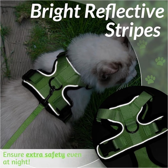 NWT Light Green Cat Harness and Leash Set - Picture 8 of 8